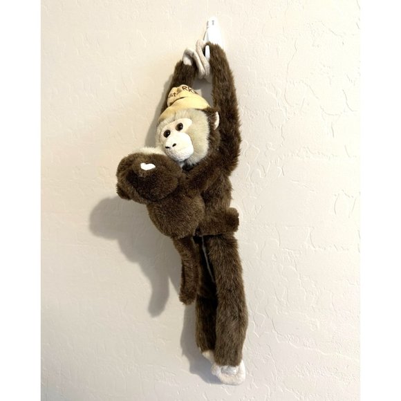 Spider Monkeys Hanging Mother and Baby Costa Rica 14 inch Arms Legs Attach - Picture 2 of 7